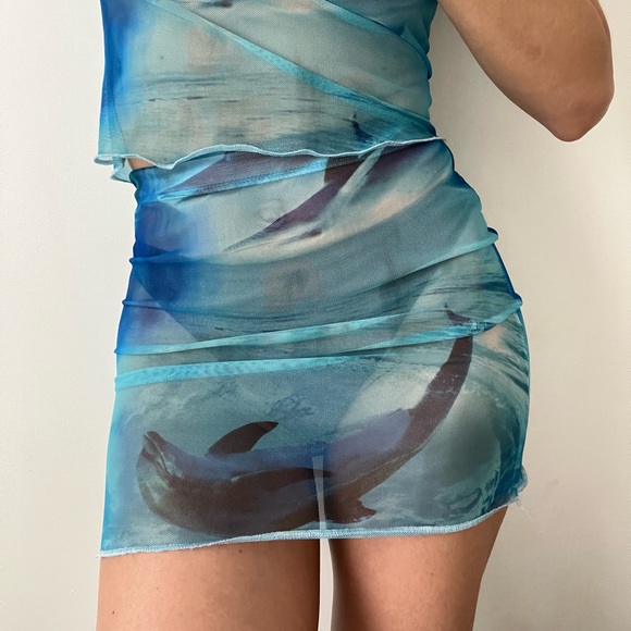 Blue mesh set - Picture 4 of 7